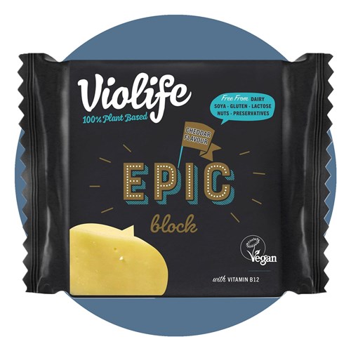 Violife Epic Mature alternative to cheddar cheese