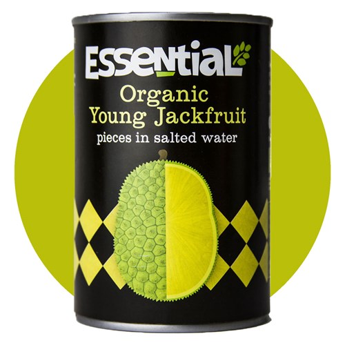 Essential Organic Young Jackfruit in a tin