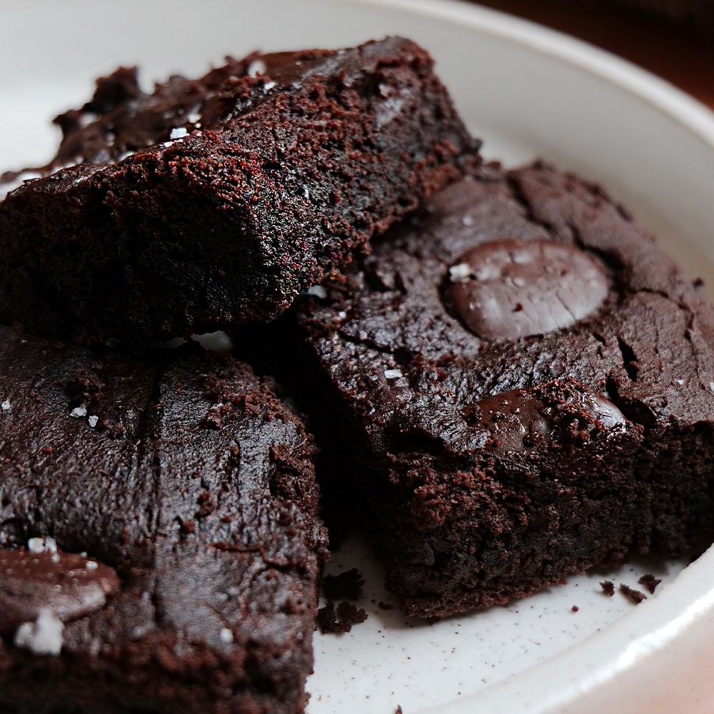 Essential Vegan Black Bean Brownie