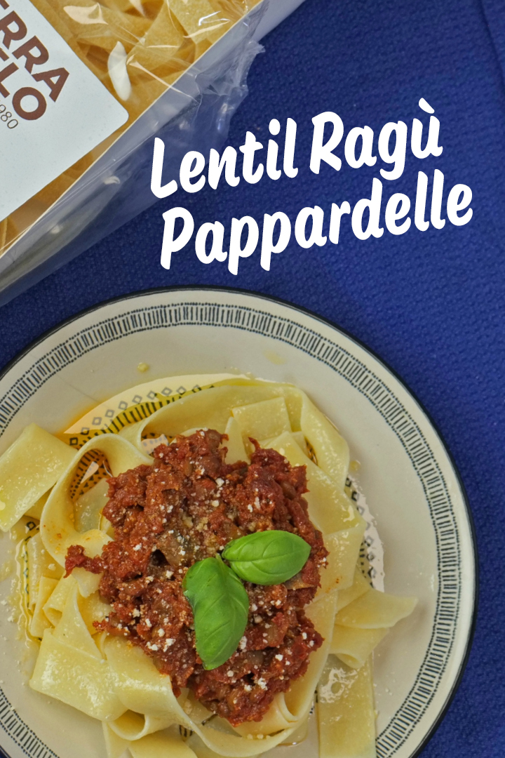 Lentil-Rag&Atilde;&sup1; Pappardelle