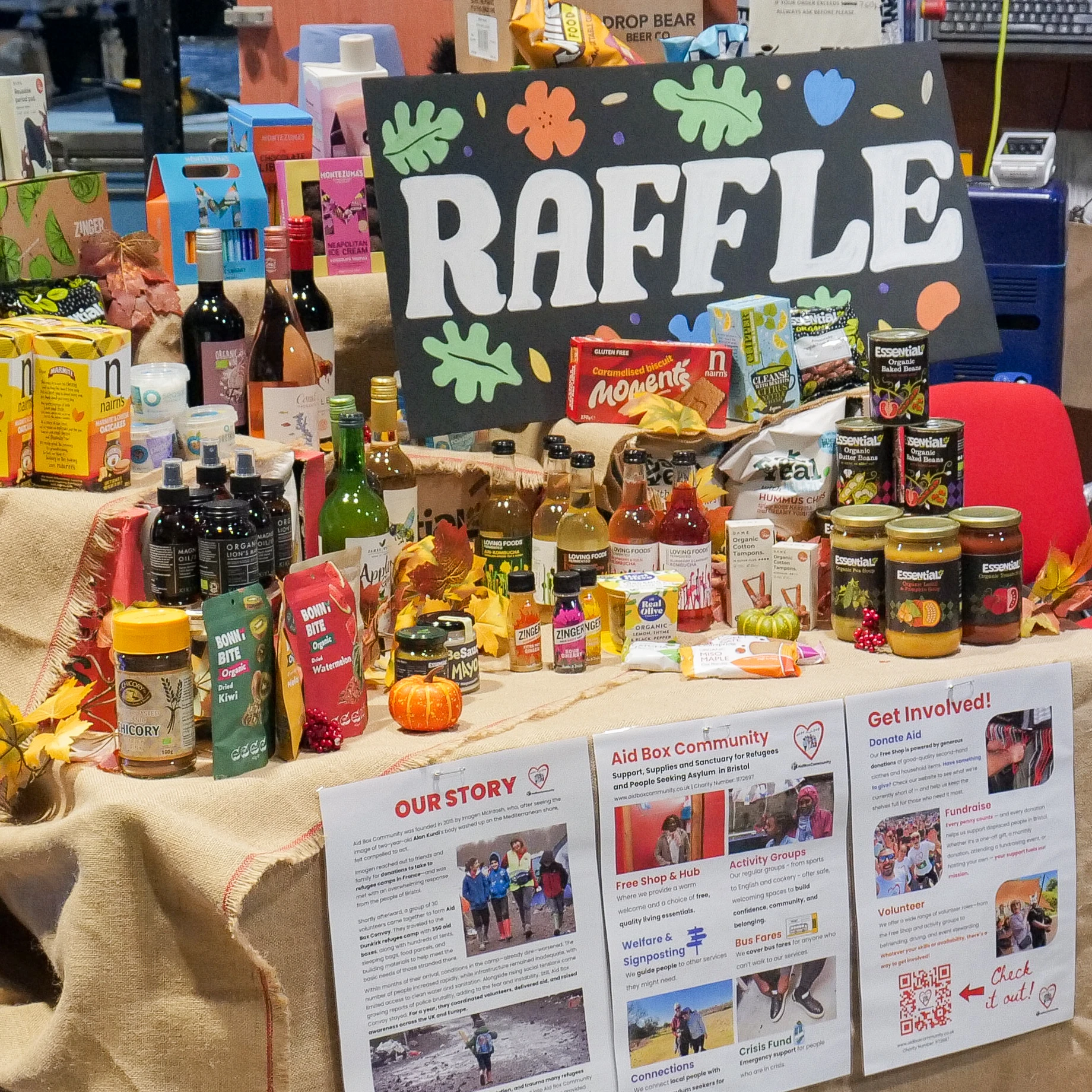 Coopen Raffle Essential Trading Cooperative - Open Day Raffle - Aid Box Community