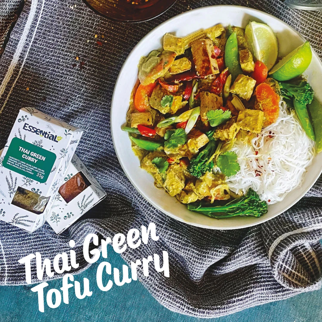 Essential Thai Green Tofu Curry
