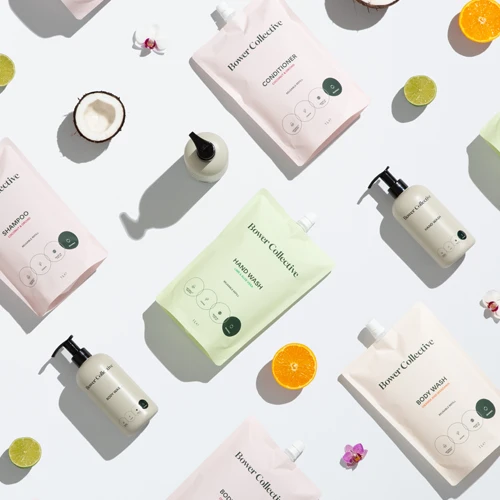 Bower Collective Laundry Self Care Refills and Dispensers