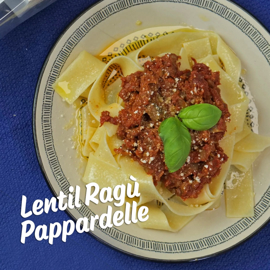 Recipe: Lentil Rag&Atilde;&sup1; Pappardelle