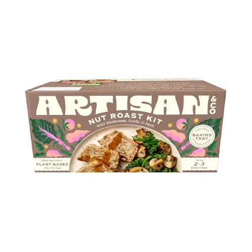 Artisan & Co Wild Mushroom & Garlic Nut Roast (6 x 212g)