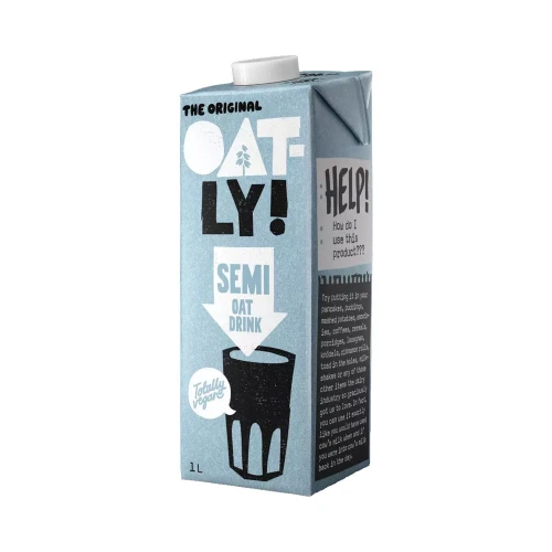 Oatly Oatly Oat Drink Semi 6 x 1ltr