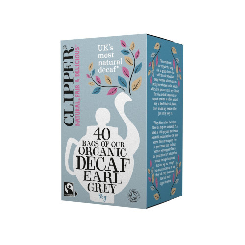 Clipper Earl Grey Decaf Tea Bags 40 bags