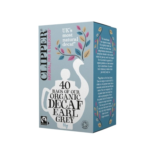 Clipper Earl Grey Decaf Tea Bags 40 bags