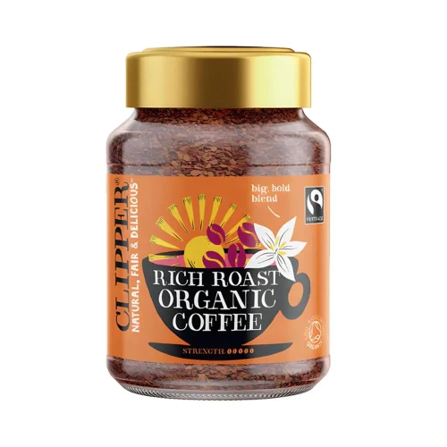 Clipper Instant Coffee Rich Roast 6 * 100g