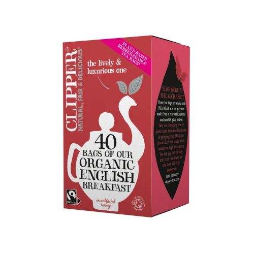 Clipper English Breakfast Tea Bags 40 bags