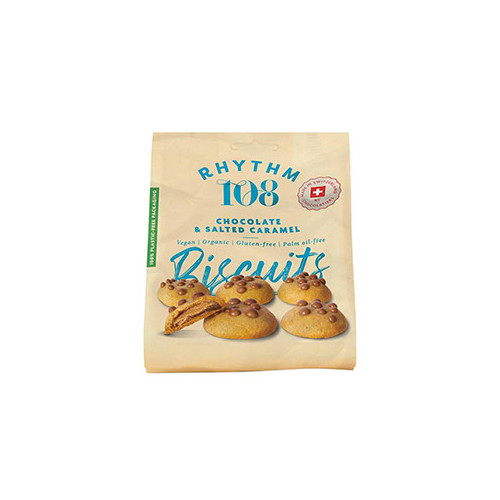Rhythm 108 Chocolate & Salted Caramel Biscuit Share Bag 8 x 135g
