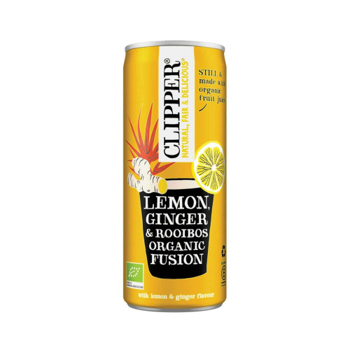 Clipper Lemon Ginger & Rooibos Fusion 12 x 250ml