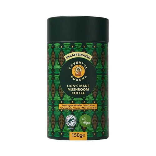 Cheerful Buddha Lion's Mane Mushroom Decaff Coffee Blend 6 * 150g