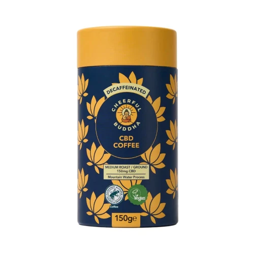 Cheerful Buddha CBD Infused Decaffeinated Coffee 6 * 150g