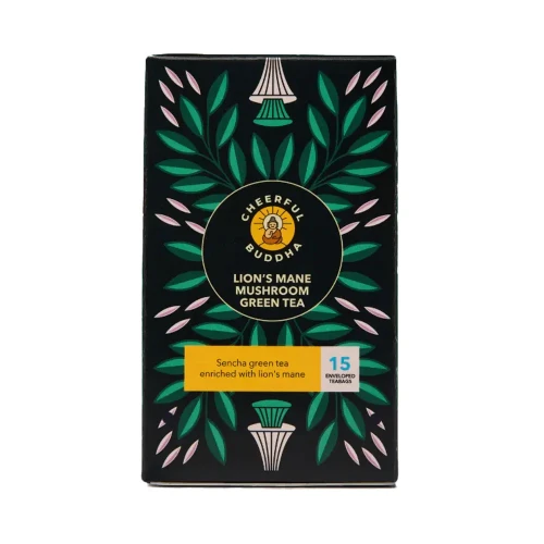 Cheerful Buddha Lion's Mane Green Tea 6 x 22.5g