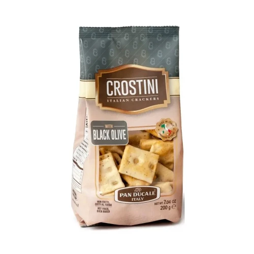 Pan Ducale Crostini with Black Olives 12 * 200g