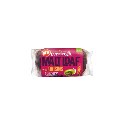 Everfresh Natural Foods Malted Raisin Loaf 290g