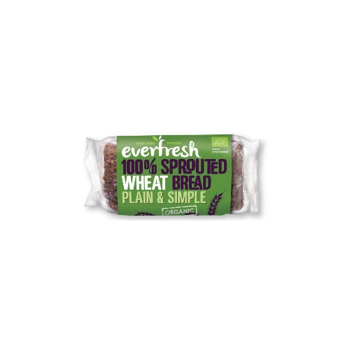 Everfresh Natural Foods Sprouted Wheat Bread Date 400g