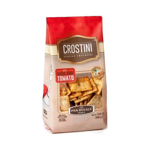 Pan Ducale Crostini with Tomato and Basil 12 * 200g
