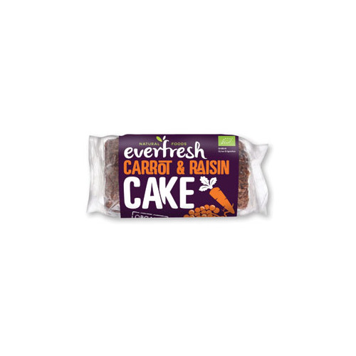 Everfresh Natural Foods Carrot and Raisin Cake with Sprouted Grain 350g