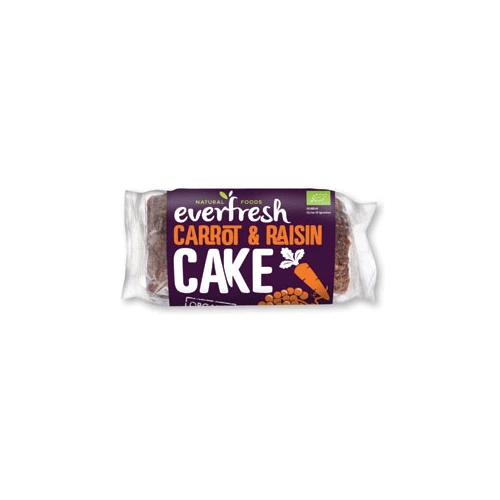 Everfresh Natural Foods Carrot and Raisin Cake with Sprouted Grain 350g