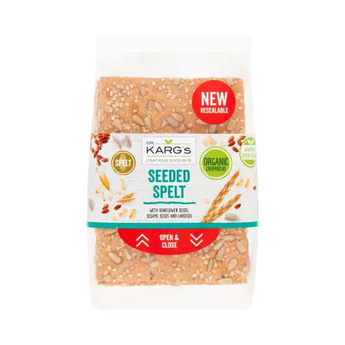 Dr. Karg Seeded Spelt Crispbread 8 x 200g