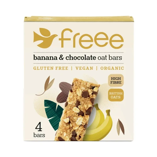 Freee Bar Multi-Pack Banana & Chocolate Oat 35g