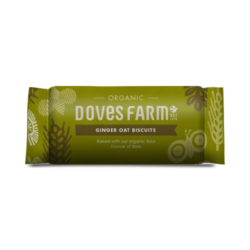 Doves Farm Ginger and Oat Biscuits 200g