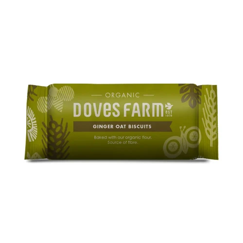 Doves Farm Ginger and Oat Biscuits 200g
