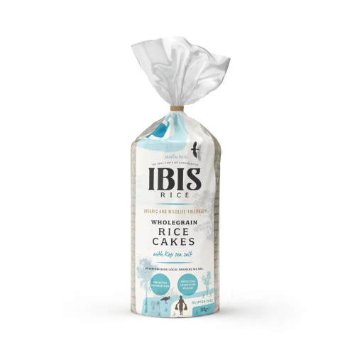 IBIS Wholegrain Rice Cakes with Kep Sea Salt 12 x 130g