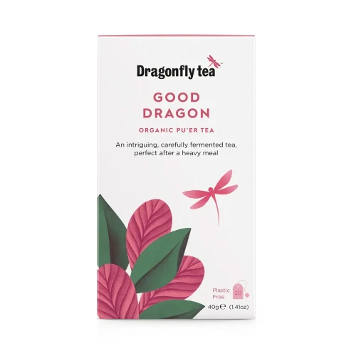 Dragonfly Tea Digestive Pu&acirc;er Fermented Tea 4 x 20bags
