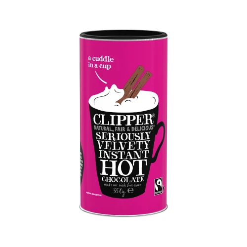 Clipper Instant Hot Chocolate Seriously Velvety 350g