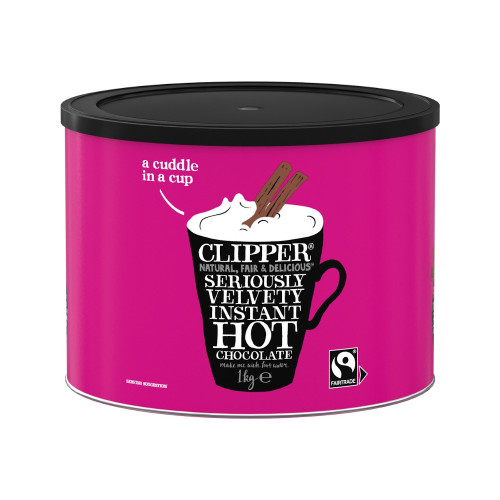 Clipper Instant Hot Chocolate Seriously Velvety 1kg