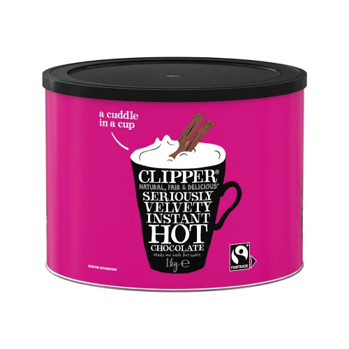 Clipper Instant Hot Chocolate Seriously Velvety 1kg
