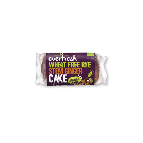 Everfresh Natural Foods Wheat Free Ginger Cake with Sprouted Grain 350g