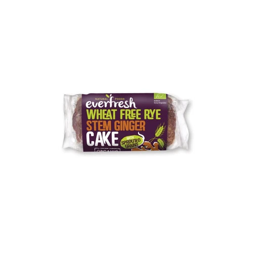 Everfresh Natural Foods Wheat Free Ginger Cake with Sprouted Grain 350g