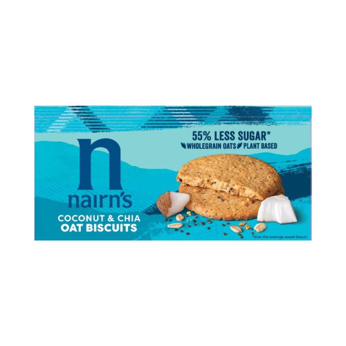 Nairn's Oat Biscuits Coconut & Chia 10 x 200g