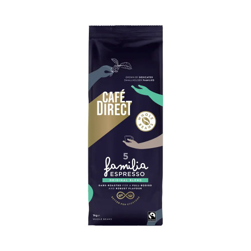 Cafe Direct Coffee Beans - Familia Original Espresso 6 * 1kg