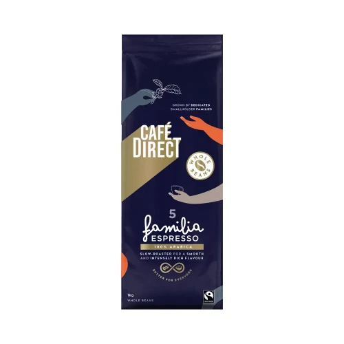 Cafe Direct Coffee Beans - Familia Arabica Espresso 6 * 1kg