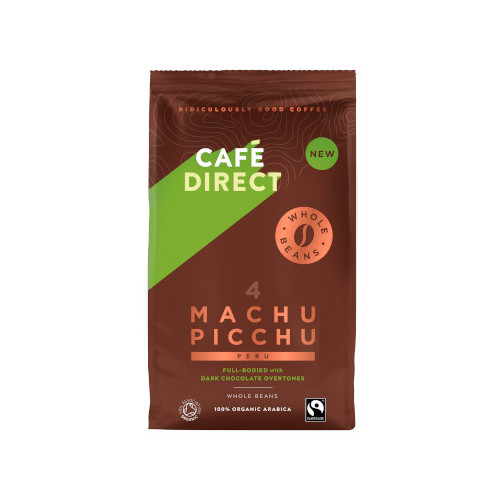 Cafe Direct Coffee Beans Machu Picchu 750g