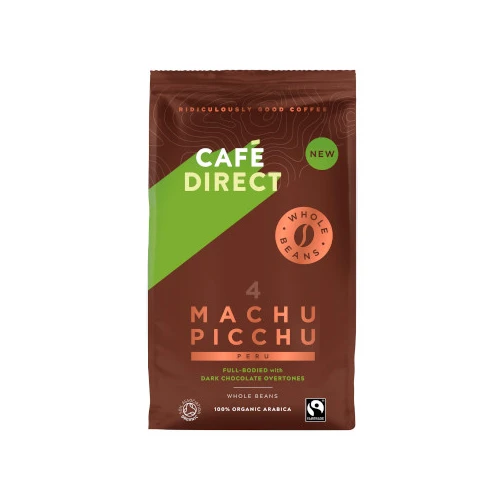 Cafe Direct Coffee Beans Machu Picchu 750g