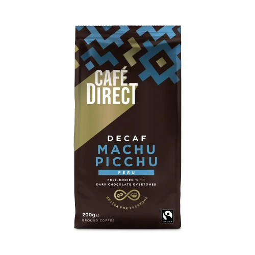 Cafe Direct Roast & Ground Coffee - Decaffeinated Machu Picchu 6 * 200g