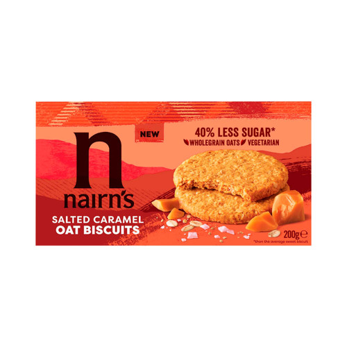 Nairn's Oat Biscuits Salted Caramel 6 x 200g