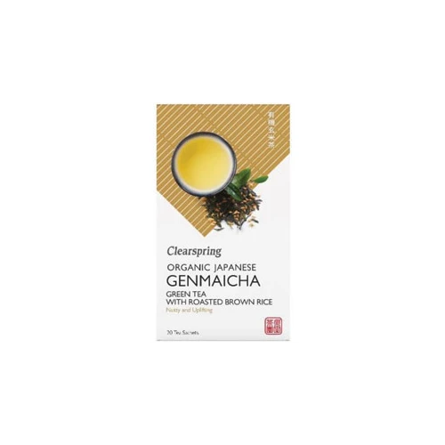 Clearspring Japanese Genmaicha Green Tea with Roasted Rice 20bags