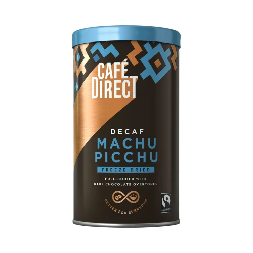 Cafe Direct Freeze Dried Instant Machu Picchu Decaf 6 x 100g