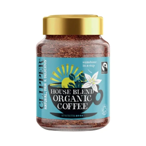 Clipper Instant Coffee House Blend 6 * 100g
