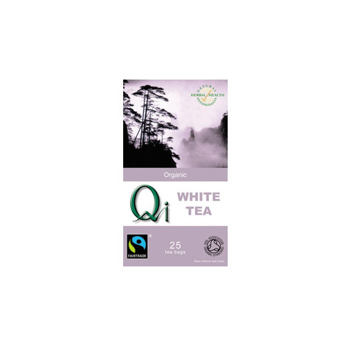 Qi Herbal Health White Tea Bags 25 bags