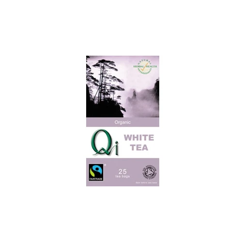 Qi Herbal Health White Tea Bags 25 bags