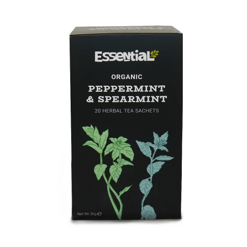 Essential Peppermint and Spearmint Herbal Tea Infusionn 20 bags