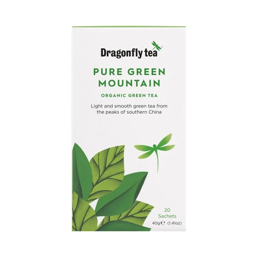 Dragonfly Tea Pure Green Mountain Tea 4 x 20bags
